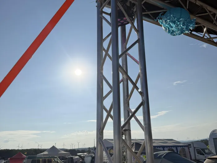 Bühne auf dem Nature One Festival Campingplatz 2026