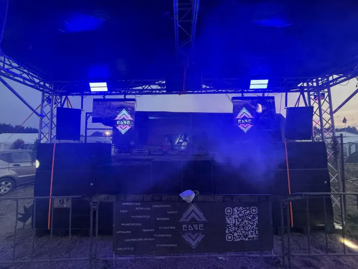 Bühne auf dem Nature One Festival Campingplatz 2026