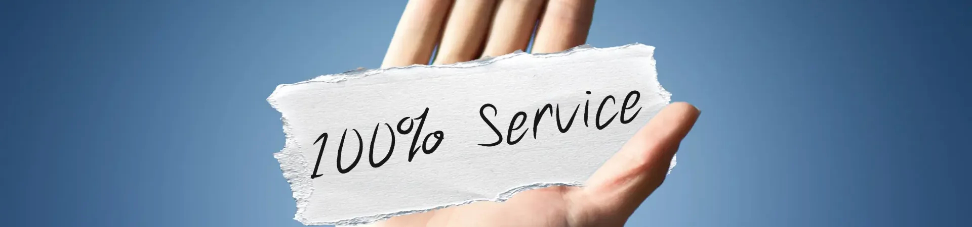100% Full Service