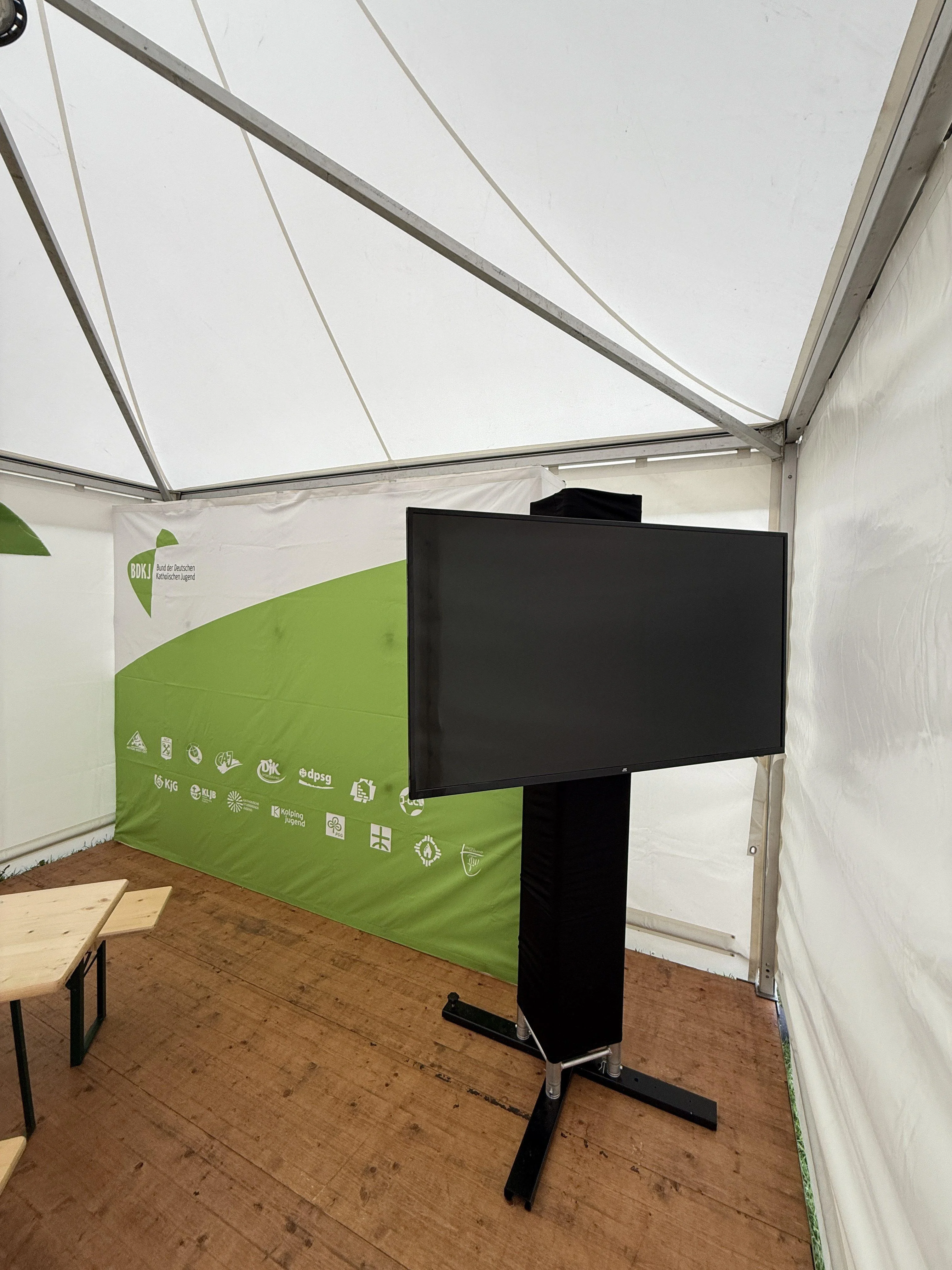 Aktionsbühne für den BDKJ auf dem Katholikentag 2026