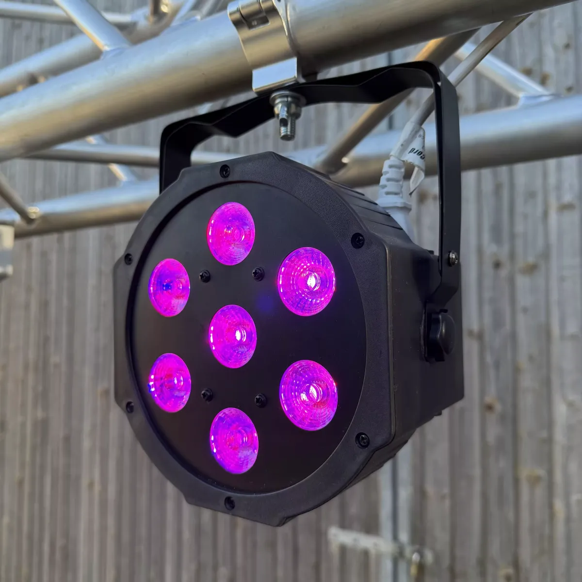 SHEHDS LED Flat Par 7×12/7×18W RGBWA+UV